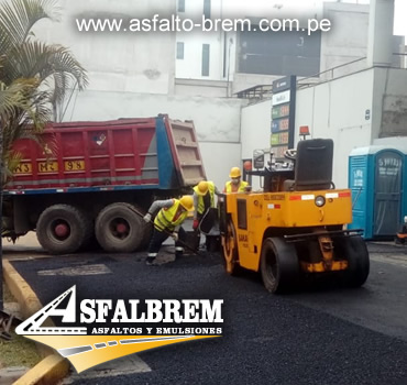 servicio de asfaltado